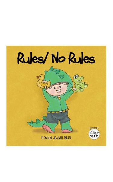 Rules/ No Rules: Baby Books on Following Rules While Having Fun Interactive Toddlers Learning Book with Fun Activity Birthday Gift for Kids, Girls & Boys (Ages 2-5)