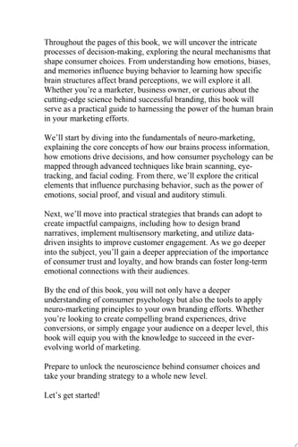 Neuro-Marketing Understanding Consumer Psychology for Effective Branding