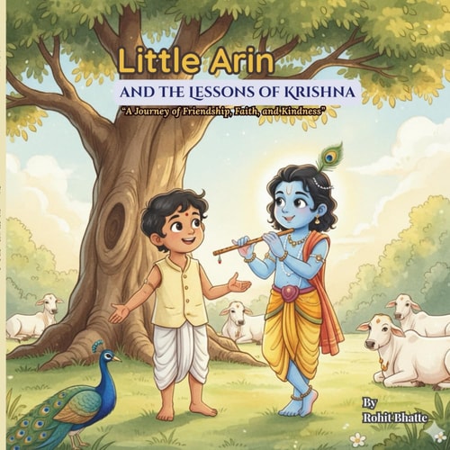 Little Arin and the Lessons of Krishna A Timeless Story of Friendship, Kindness, and the Path of Dharma - for Young Hearts and Curious Minds.