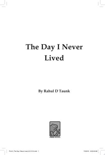 The Day I Never Lived