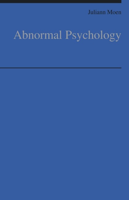 Abnormal Psychology