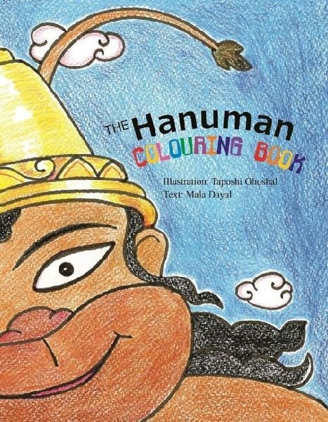 Hanuman Colouring Book