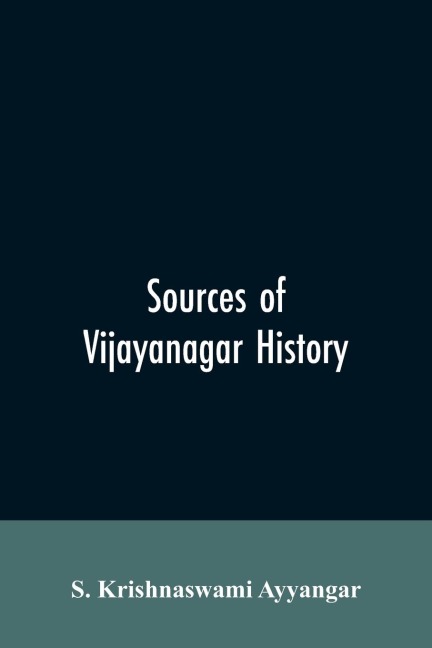 Sources of Vijayanagar History