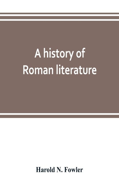 A history of Roman literature