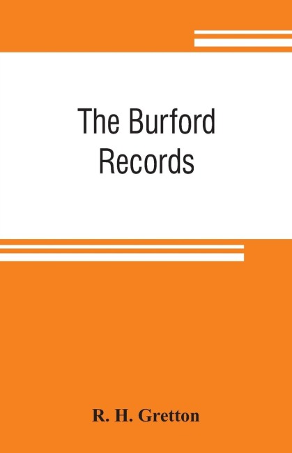 The Burford records, a study in minor town government