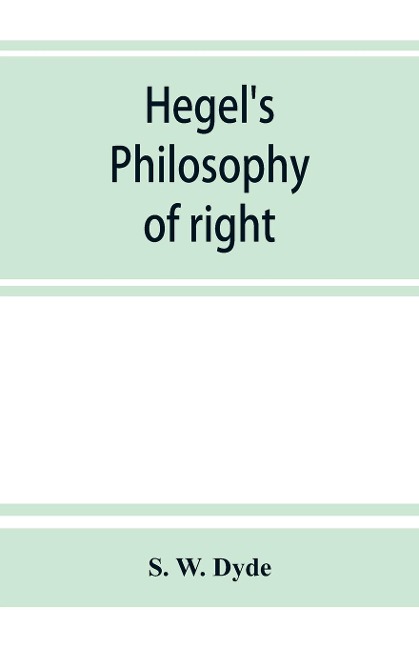 Hegels Philosophy of right