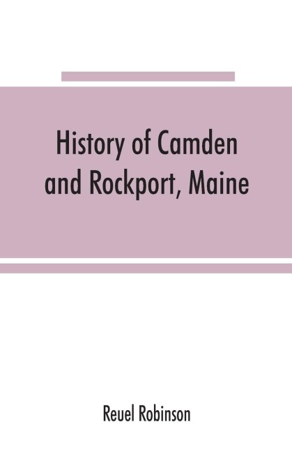 History of Camden and Rockport, Maine