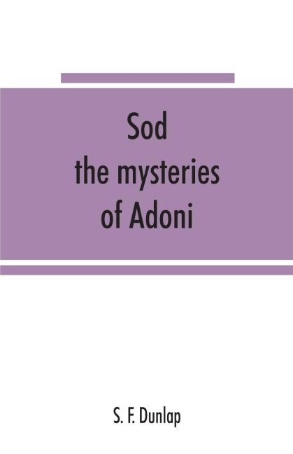 So¿d: the mysteries of Adoni