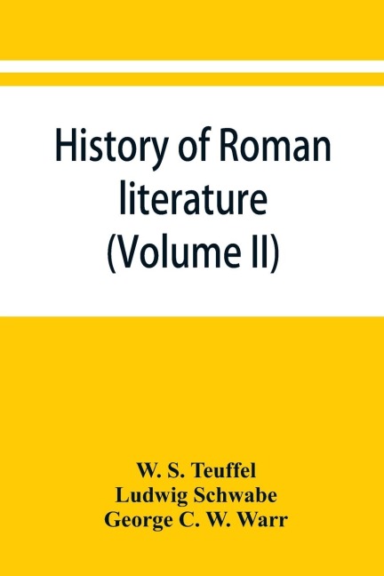 History of Roman literature (Volume II)