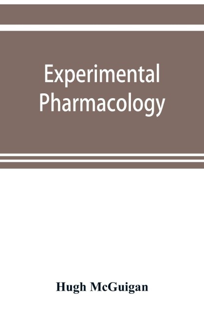 Experimental pharmacology