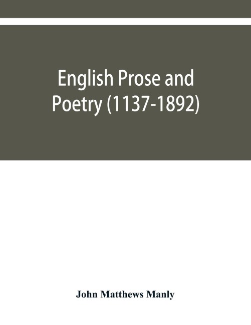 English prose and poetry (1137-1892)