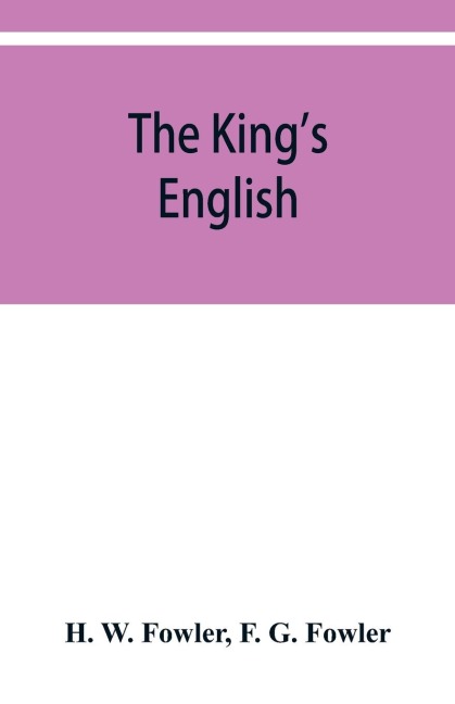 The Kings English