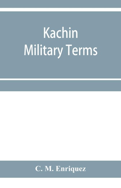 Kachin military terms