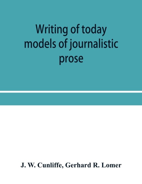 Writing of today: models of journalistic prose