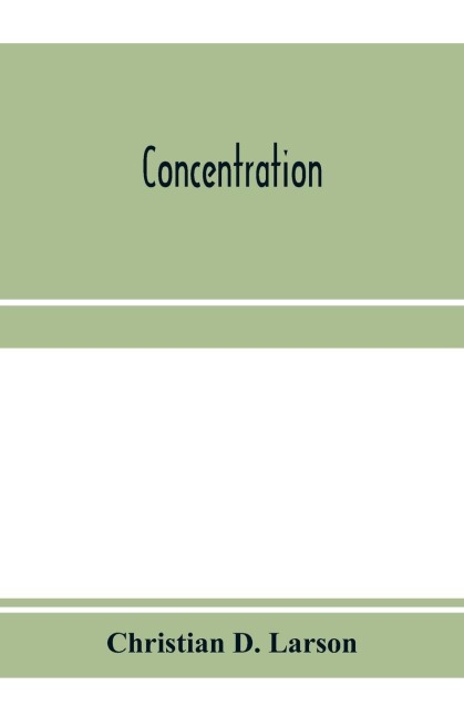 Concentration