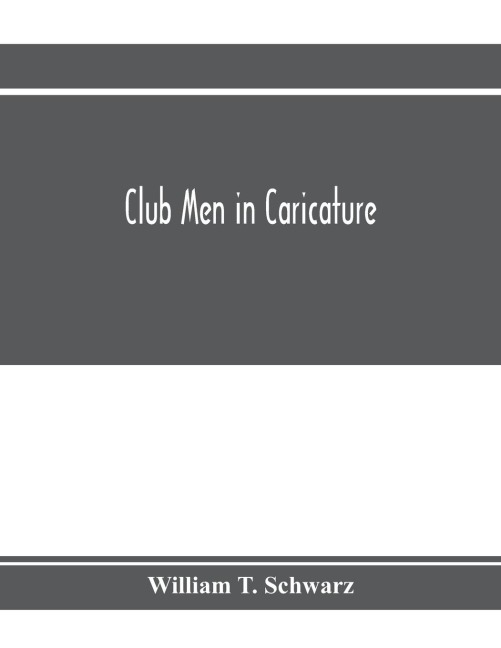 Club men in caricature
