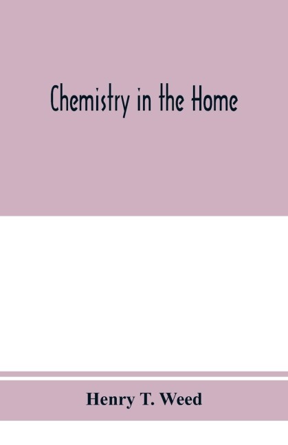 Chemistry in the home
