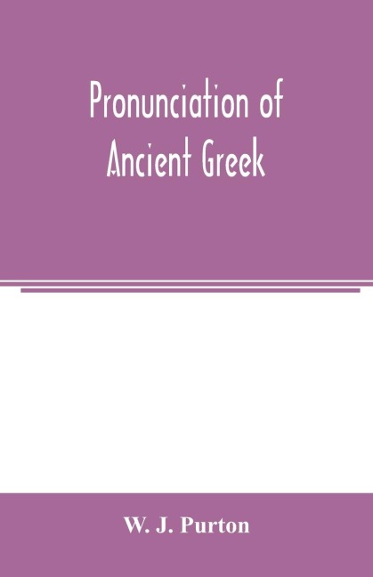 Pronunciation of ancient Greek