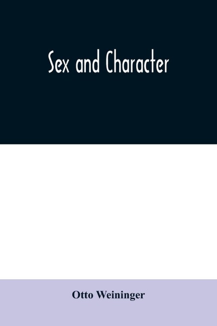 Sex and Character