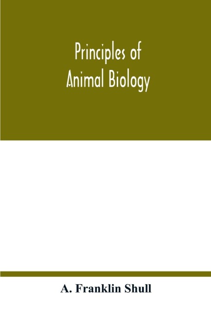 Principles of animal biology