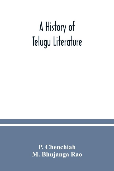 A history of Telugu literature