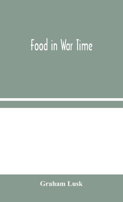 Food In War Time
