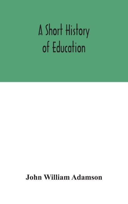 A Short History Of Education