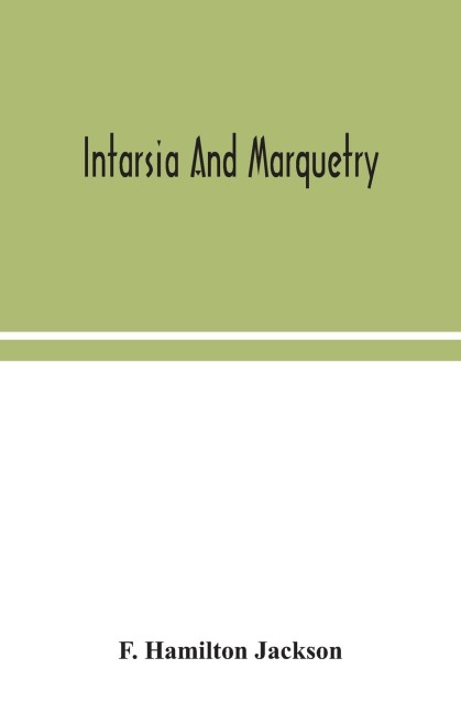 Intarsia And Marquetry