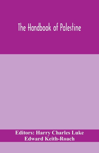 The Handbook Of Palestine