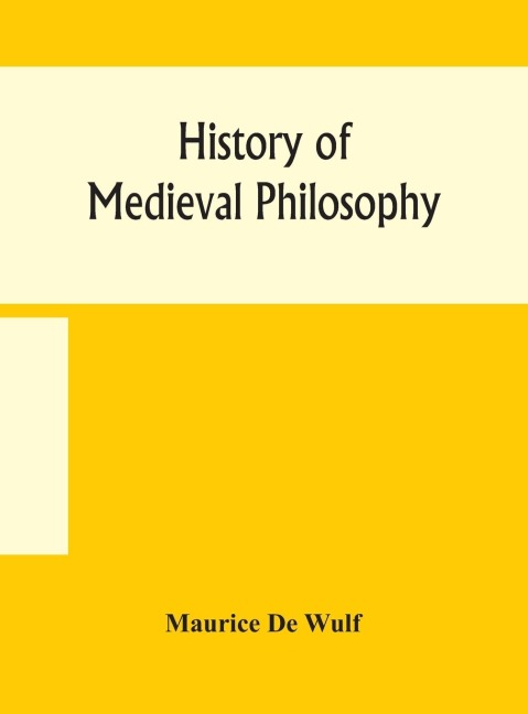 History Of Medieval Philosophy