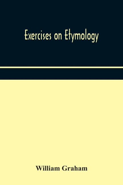 Exercises On Etymology