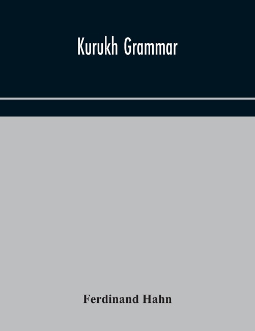 Kurukh Grammar