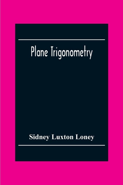 Plane Trigonometry