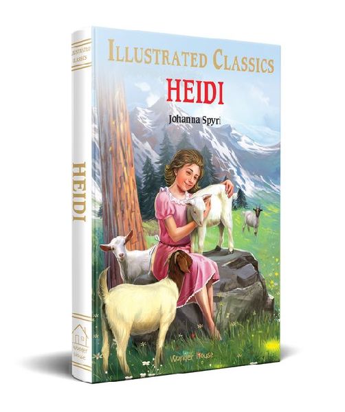Heidi for Kids: Illustrated Abridged Children Classics English Novel with Review Questions