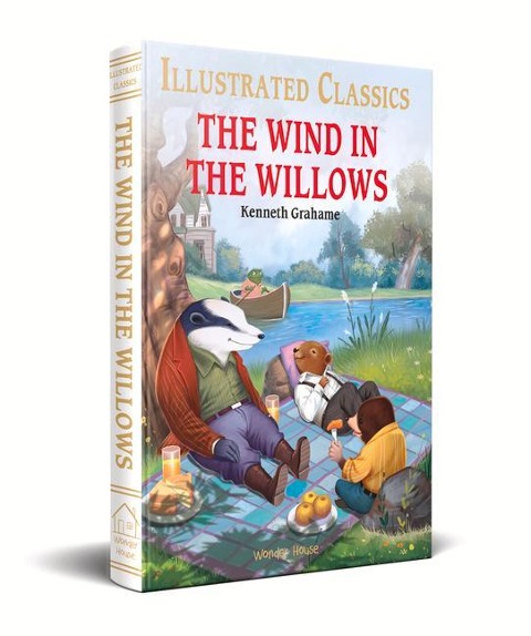 The Wind in the Willows: Illustrated Abridged Children Classic English Novel with Review Questions