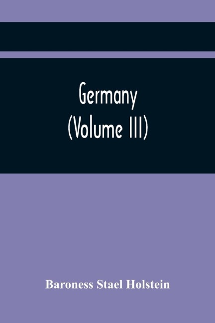 Germany (Volume Iii)