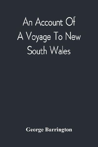 An Account Of A Voyage To New South Wales