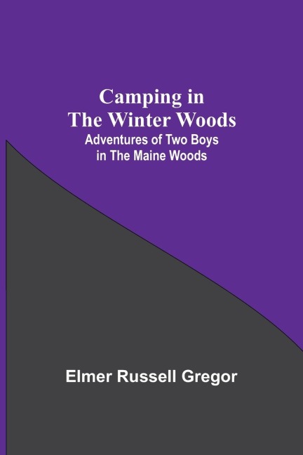 Camping In The Winter Woods: Adventures Of Two Boys In The Maine Woods