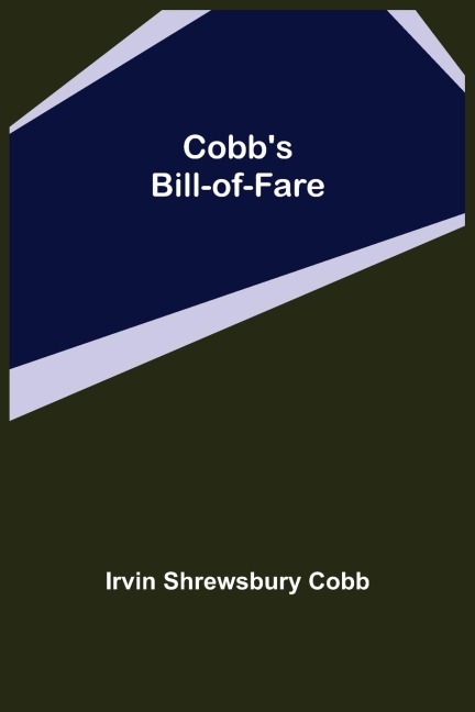 Cobbs Bill-of-Fare