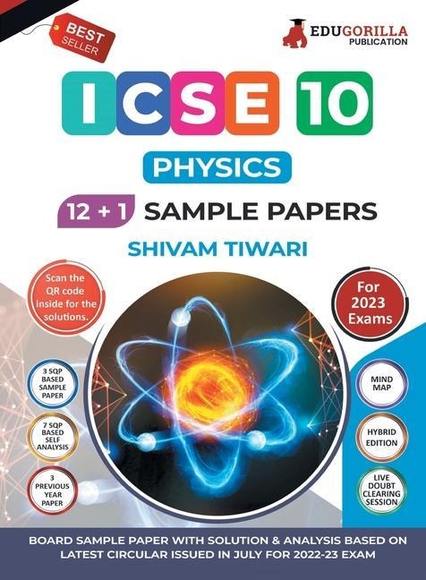 ICSE Class X -Physics Application Sample Paper Book | 12 +1 Sample Paper | According to the latest syllabus prescribed by CISCE