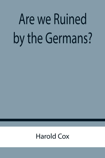 Are we Ruined by the Germans?