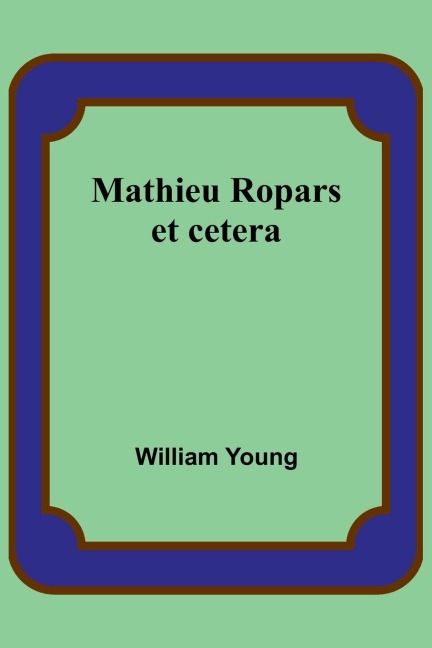 Mathieu Ropars: et cetera
