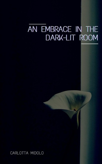 An embrace in the dark-lit room