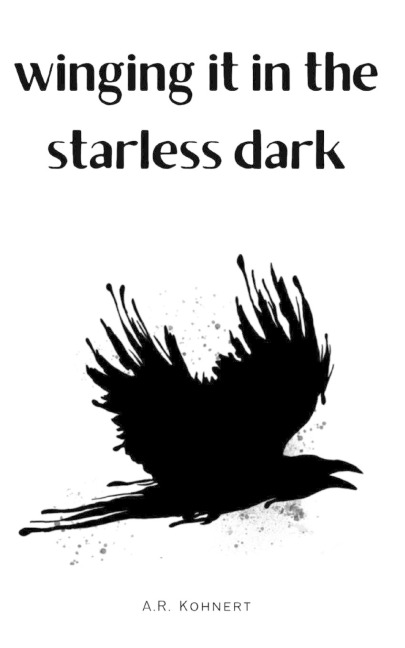 winging it in the starless dark