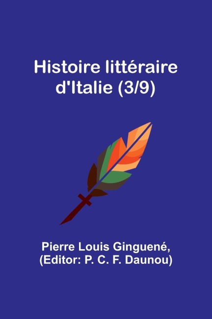 Histoire littéraire dItalie (3/9)