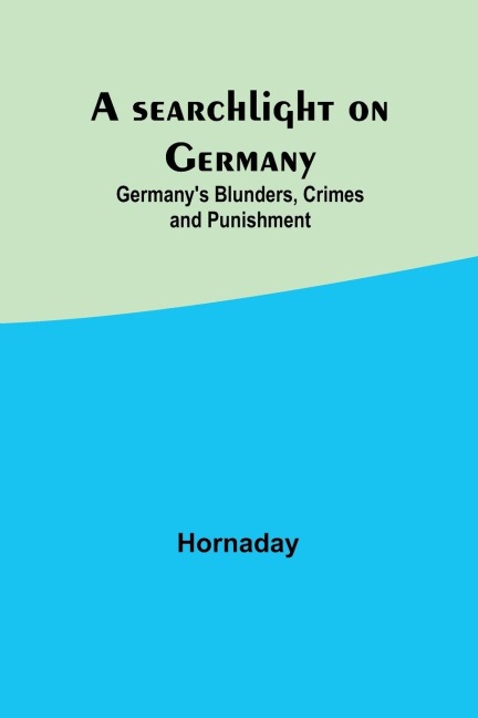 A searchlight on Germany: Germanys Blunders, Crimes and Punishment