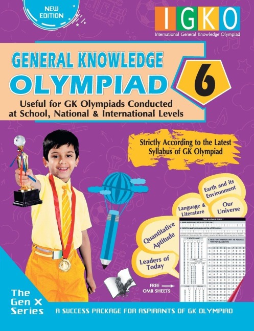 International General Knowledge Olympiad - Class 6(With OMR Sheets)