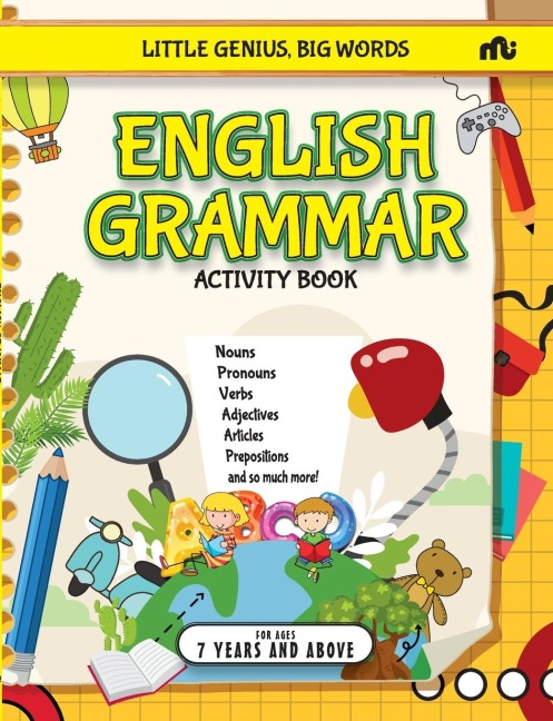 Little Genius, Big Words: English Grammar Activity Book