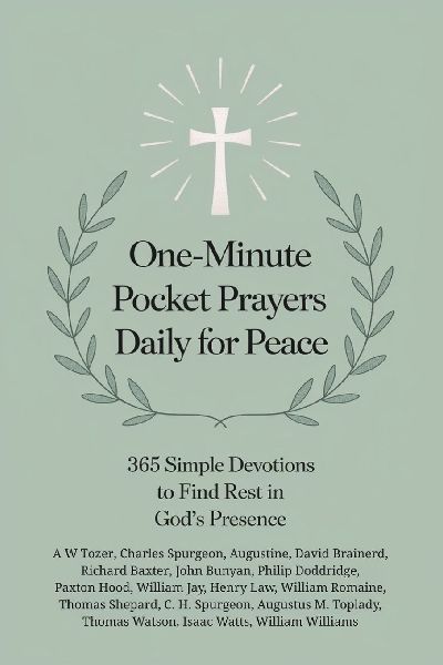 One-Minute Pocket Prayers Daily for Peace: 365 Simple Devotions to Find Rest in Gods Presence