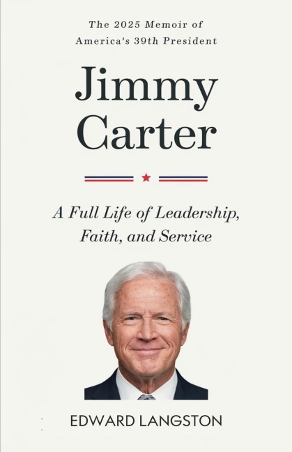 Jimmy Carter - A Full Life of Leadership, Faith & Service: The 2025 Memoir of Americas 39th President | Presidential Biography